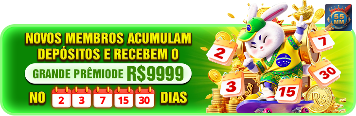 55mm — seção que apresenta jogos em evidência, com contraste alto para conversão, pensado para estimular a abertura de